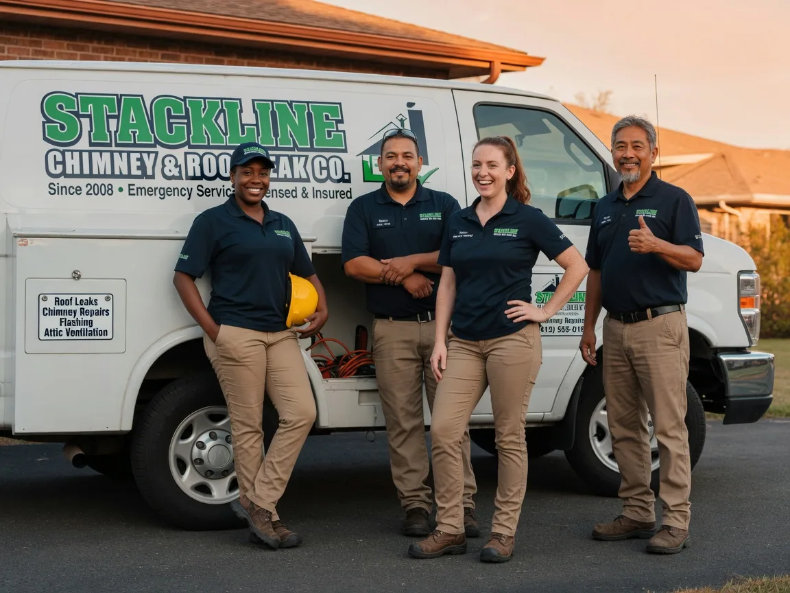 Chimney flashing repair company in El Campo, TX